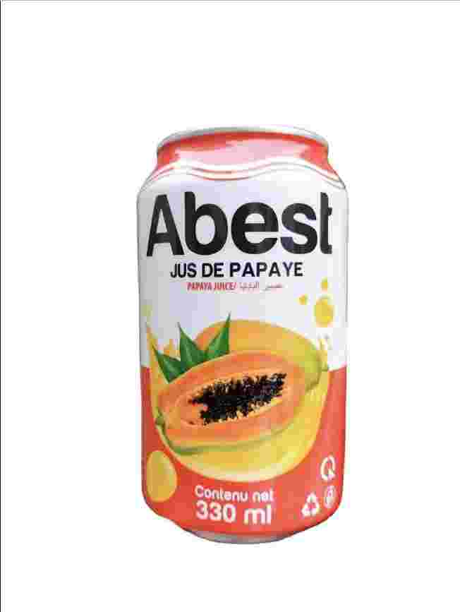 Abest papaya juice 330mlx24 cans/carton